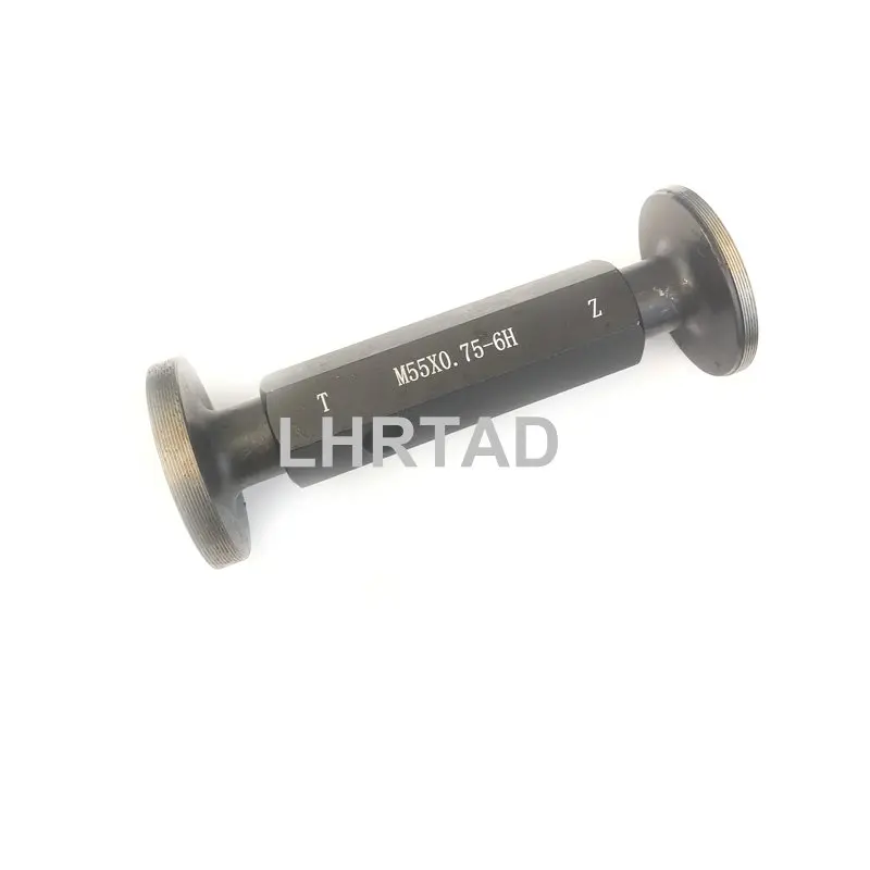 Metric Screw Thread Gauge 6H T Z M55 M55X4mm M55X3mm M55X2mm M55X1.5mm M55X1mm M55X0.75mm M55X0.5mm plug gauge for measuring