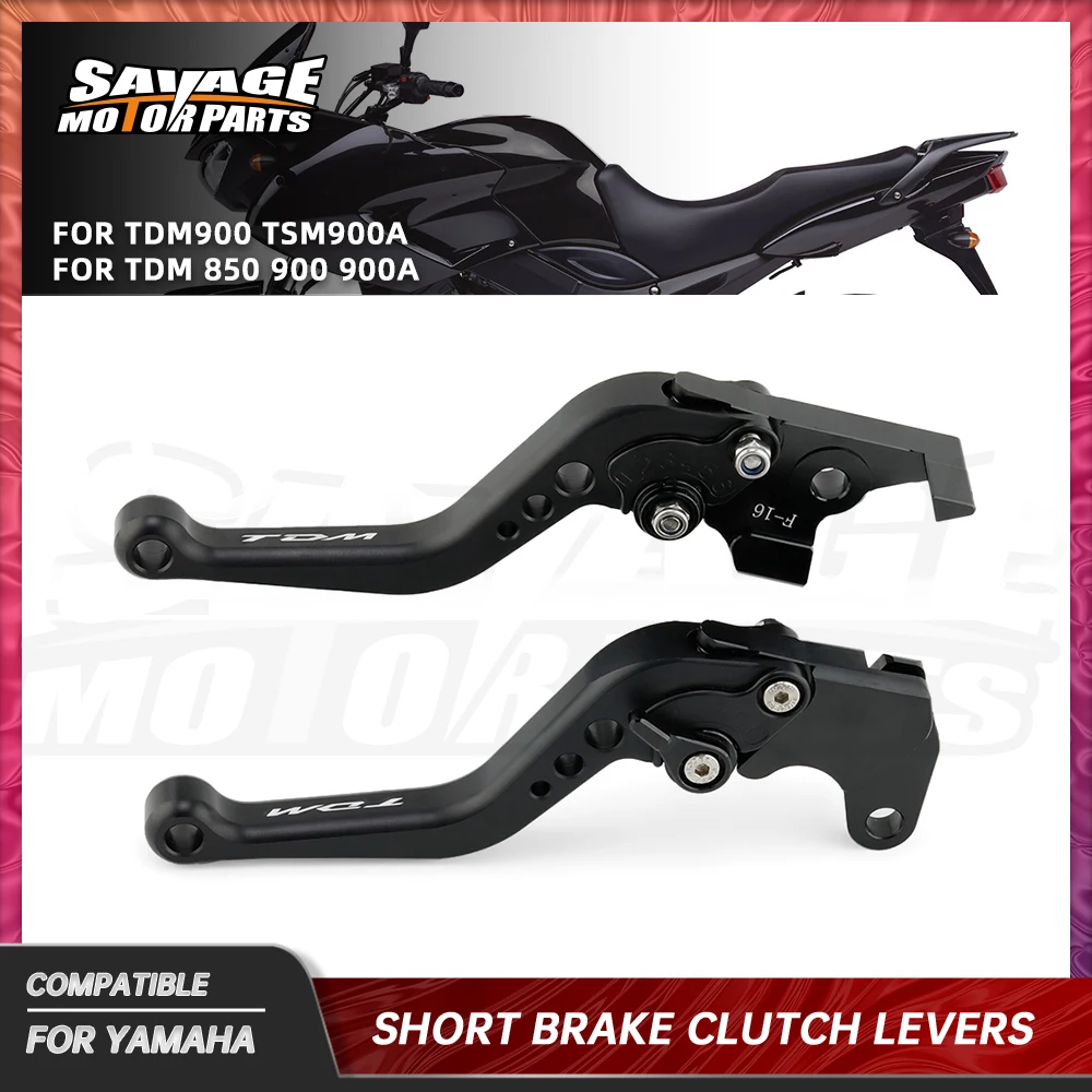 

Motorcycle Short Brake Clutch Levers For YAMAHA TDM900 TSM900A TDM850 1991-2015 TDM 850 900 900A Accessories Handlebar Lever