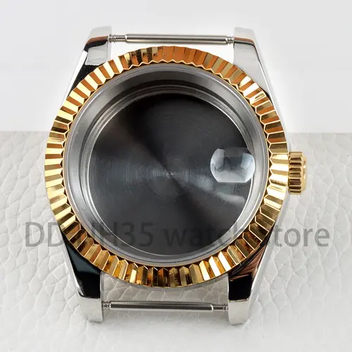 36mm/39mm NH35 Watch Case Sapphire Glass 20mm Solid 316L Stainless Steel Bracelet for Datejust NH35 NH36 Movement 28.5mm Dial - Image 35