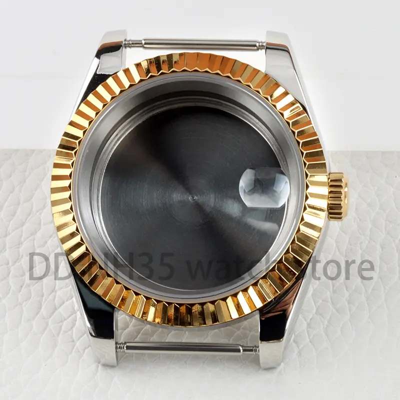 36mm/39mm NH35 Watch Case Sapphire Glass 20mm Solid 316L Stainless Steel Bracelet for Datejust NH35 NH36 Movement 28.5mm Dial - Image 35