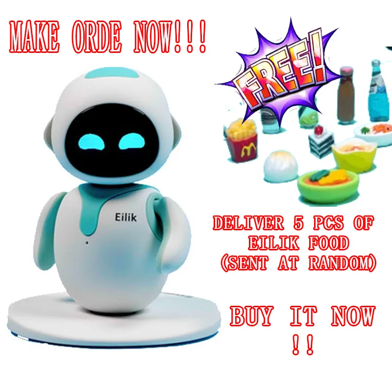Regali di natale per Eilik Robot Toy Smart Companion Pet Robot Desktop Toy  - AliExpress