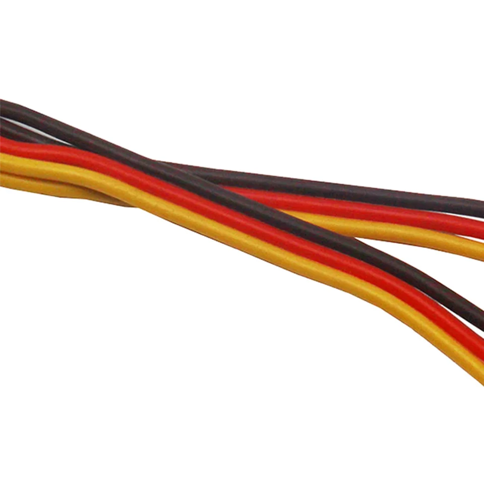 Nvwadayu JST Y Splitter Cables - 1 Male To 2 Female, 3-Pin RC Servo Connectors, 6-Piece Set