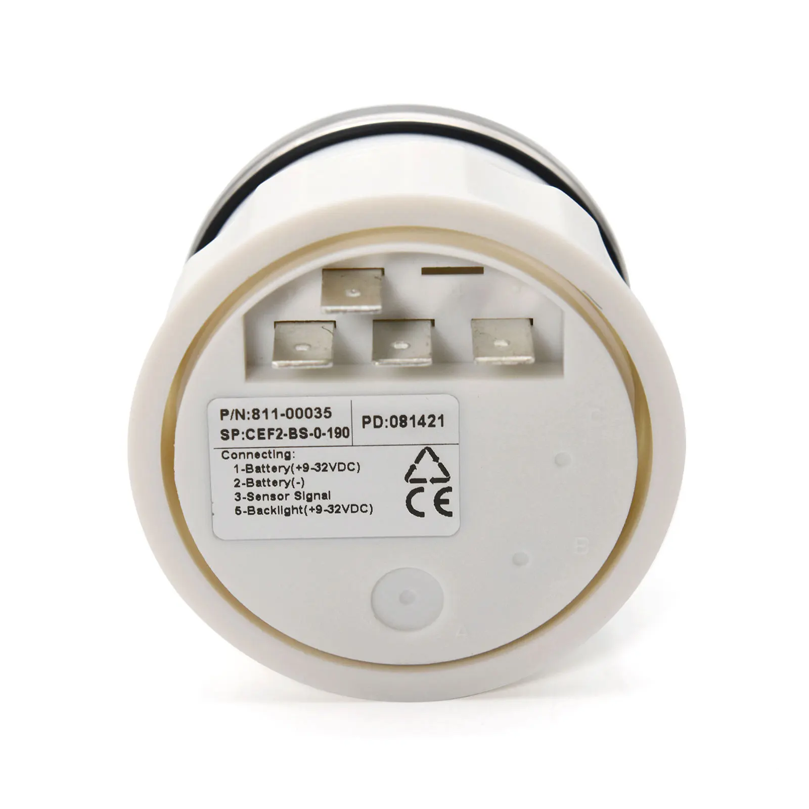 디지털 적색 LED 연료 레벨 계량기 표시기, 범용 자동차 보트용, 240-33ohm, 52mm 오일 탱크 레벨 게이지, 12V, 24V DC