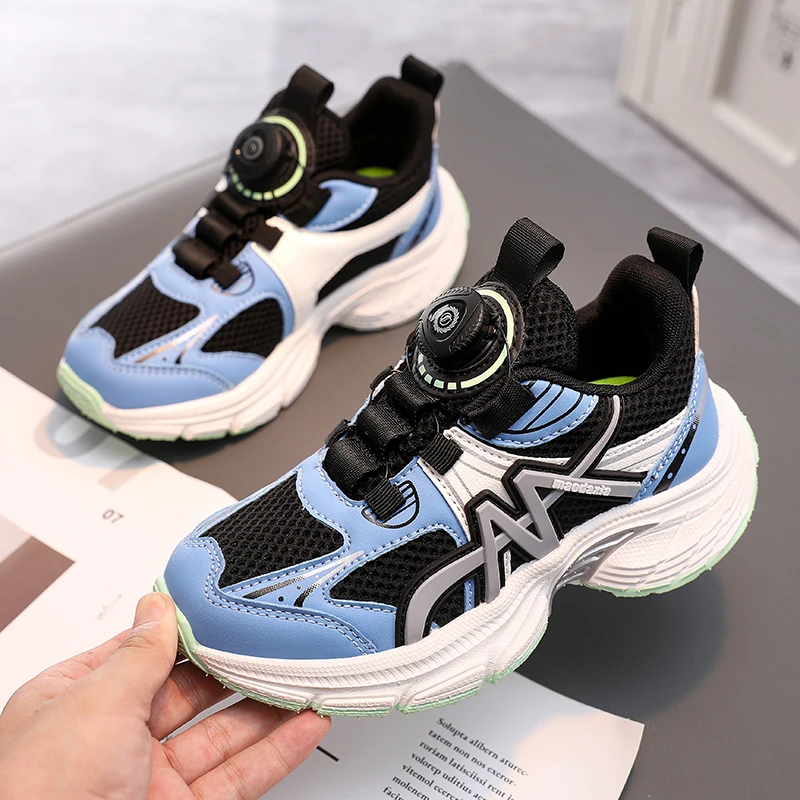 Children Shoes for Girls Breathable Mesh Sports Shoes Casual Sneakers for Kids Boys Comfortable Lightweight Running Shoes 5