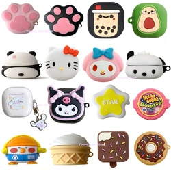 Cartoon Anime Case for Samsung Galaxy Buds FE /Buds Live /Buds Pro /Buds 2 /Buds2 Pro Case Earphone Protective Case Accessories