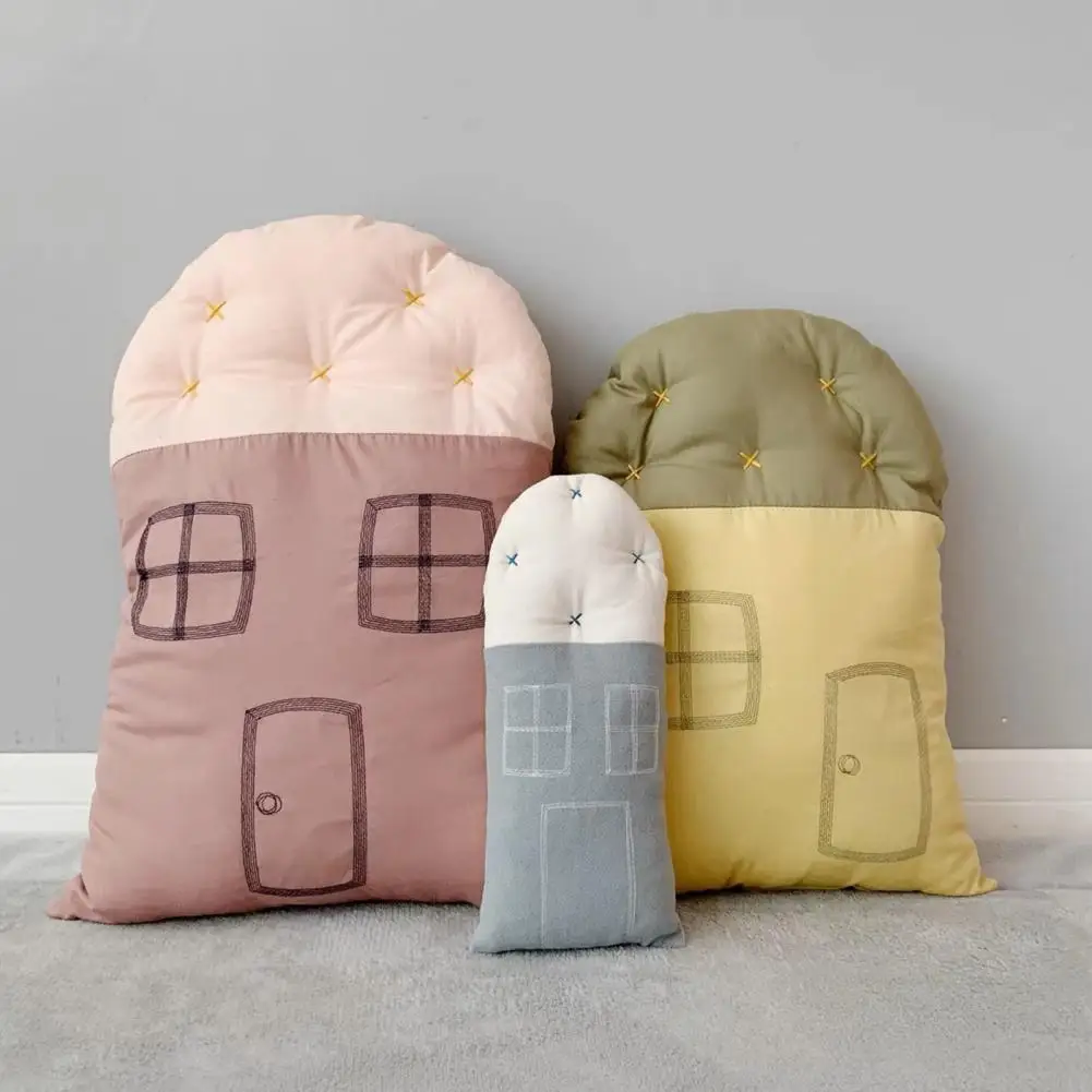 

Ultra-soft Plush Pillow Soft Throw Pillow Creative Nordic Style Plush House Pillow Fluffy Companion for Girls' Bedroom Sofa