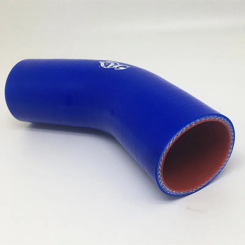 45 Degree Silicone Hose 51/57/60/63/70/76mm 3" 2.75" 2.5" 2.25" for Intercooler Turbo Intake Pipe