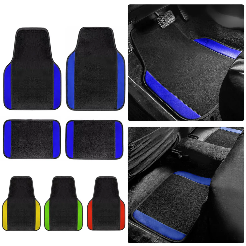 4PCS Universal Car Floor Mat For CHEVROLET Silverado Suburban Sonic LT