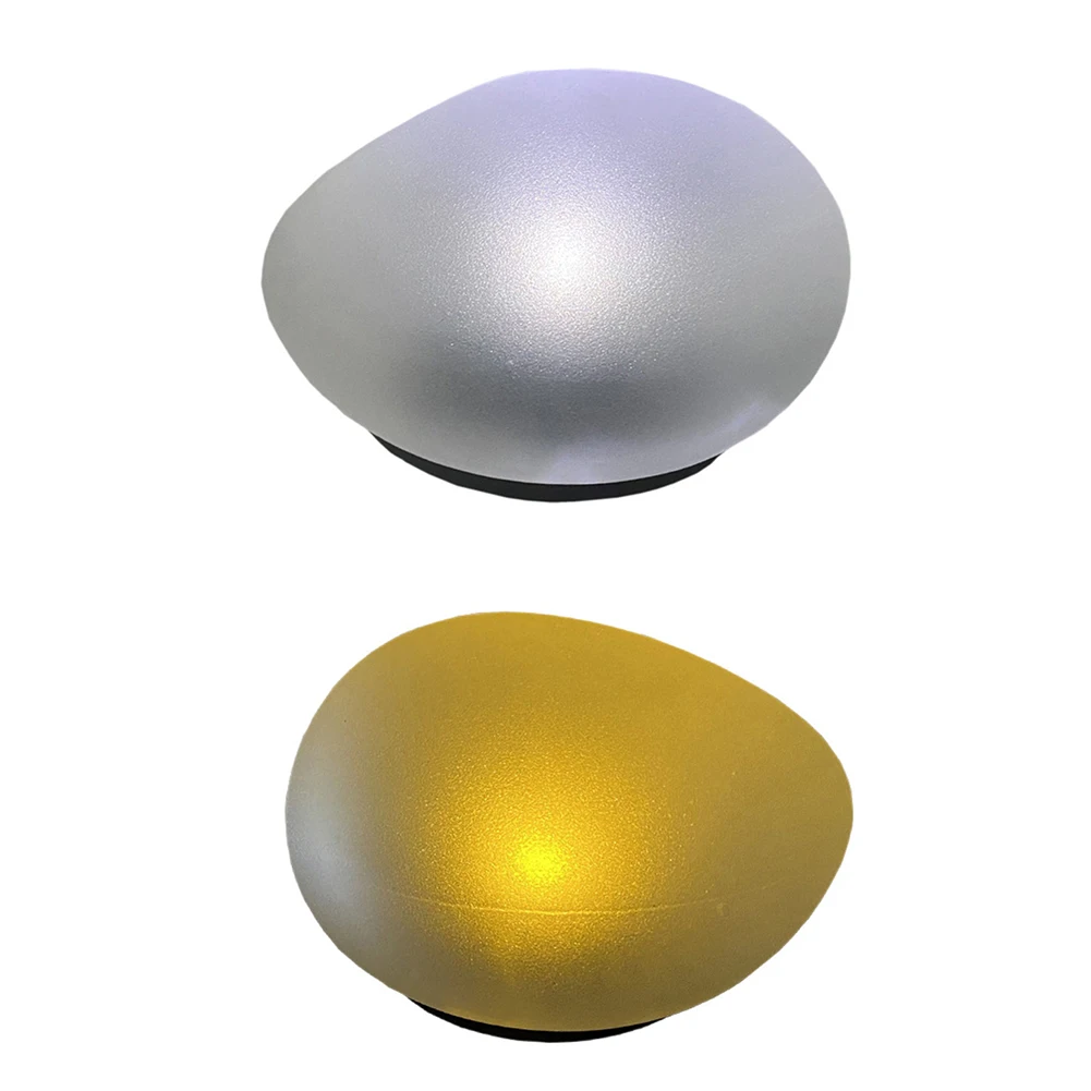 Glow Cobble Stone IP55 Waterproof Solar Floor Light 600mAh Garden Lawn Light Last Up To 8H Solar Cobble Stone Lamp for Yard Lawn