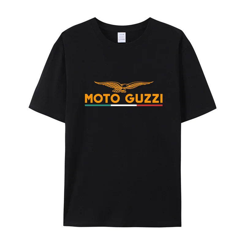 T-Shirt Moto Guzzi Eagle Logo Emblema Adesivo Moto Guzzi Tri-Color