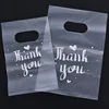 100Pcs Mini Thank you Plastic Gift Bags Wedding Candy Bags Shopping Carrier Bags 1