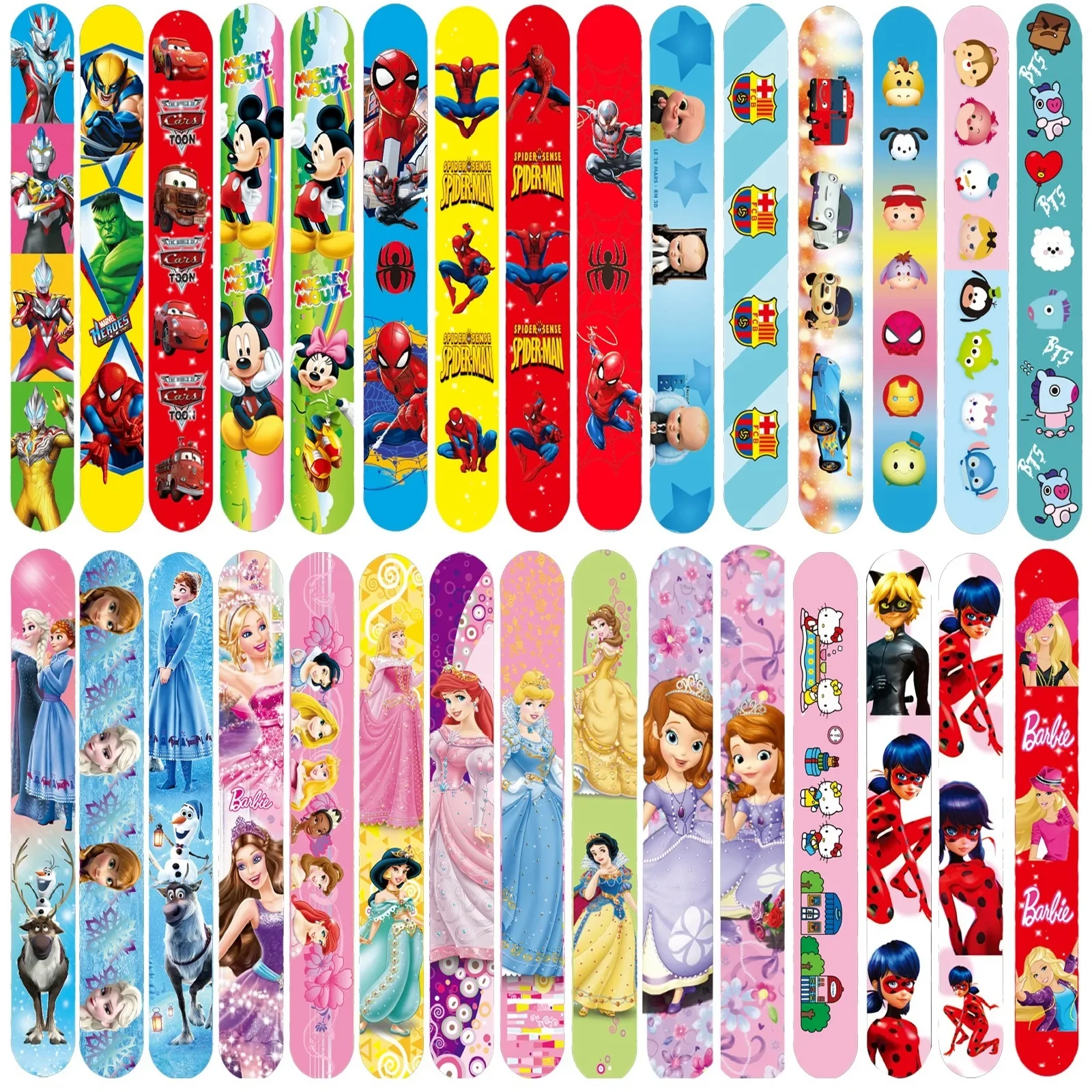 Bracelets Claquettes Enfants | Personnages Célèbres & Disney