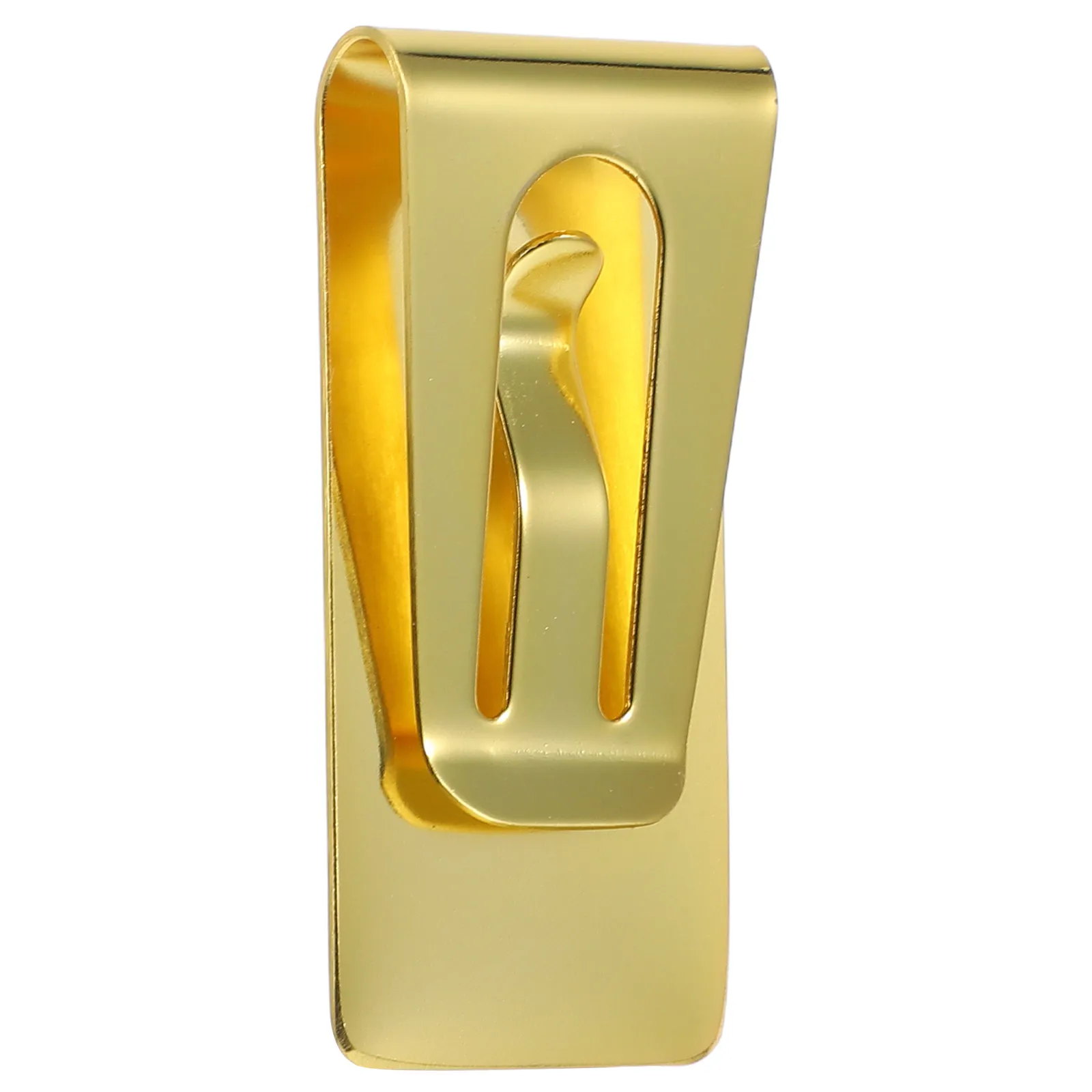 스테인레스 스틸 머니 클립 다기능 속이 빈 지갑 카드 현금 클립 사무용 파일 고정 홀더 지폐 보관 클램프