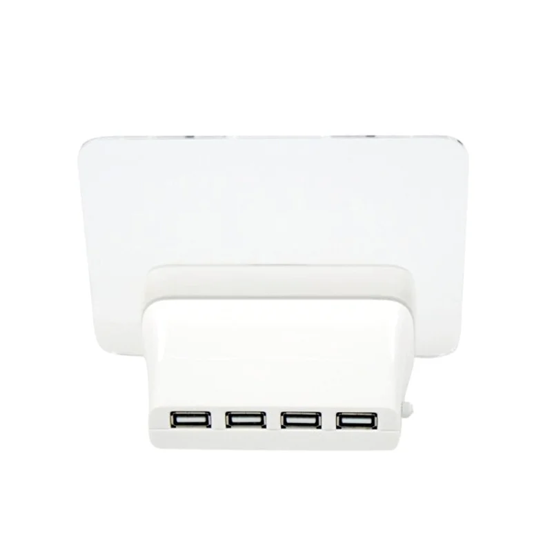 Digital Alarm Clock with Fluorescent Message Board and 4 USB Hub