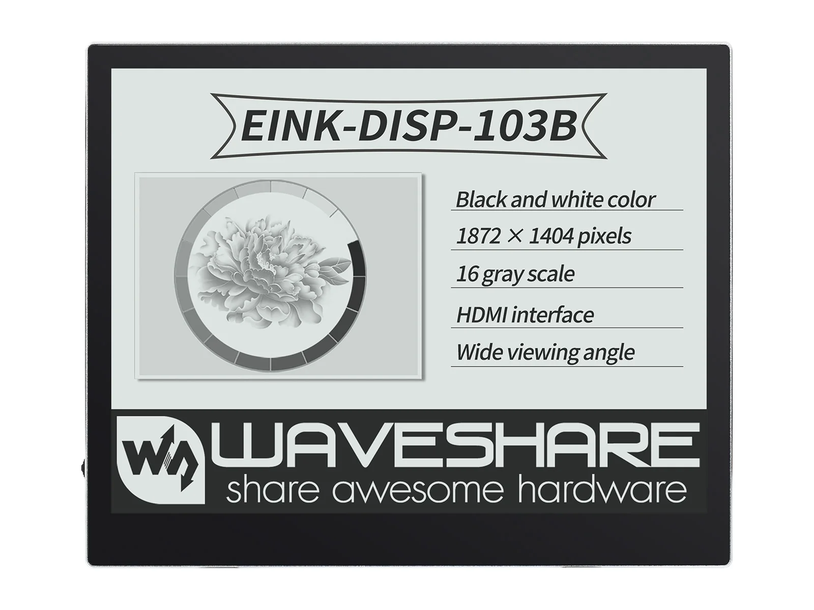 Waveshare ػ   , ̴ HDMI ̽, ν , Ʈ ,  ɾ, 9.7 ġ, 10.3 ġ, 13.3 ġ