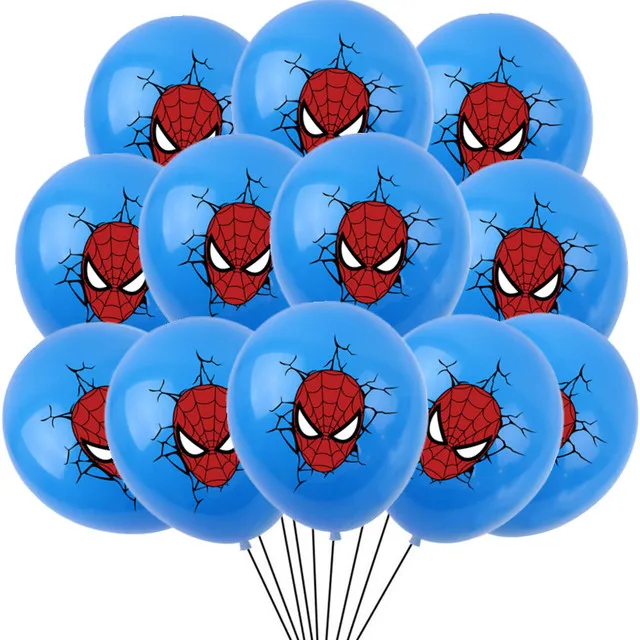 thumbnail image 1 of Globos de látex de Spiderman de 12 pulgadas, 10, 20 y 30 unidades, globos de aire para fiestas de cumpleaños de niños, juguetes para fiestas de baby shower, 1 of 5