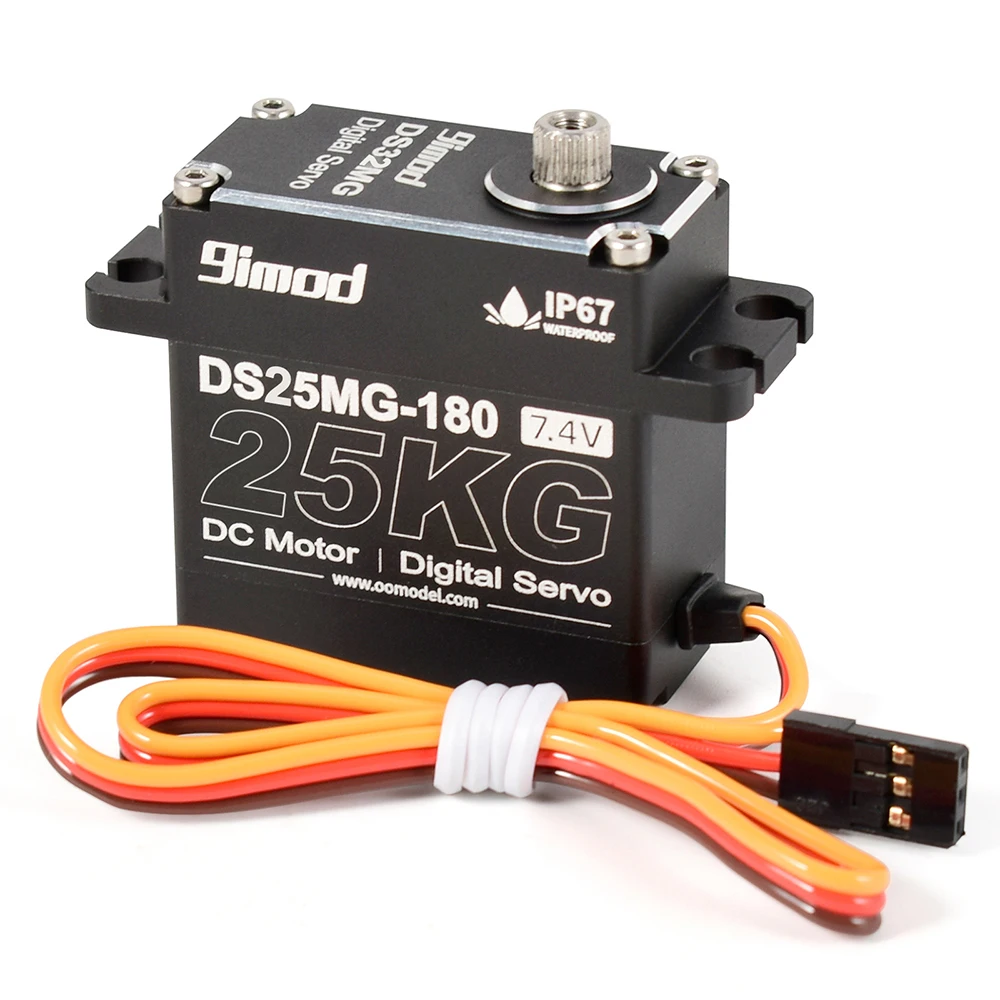Zerone Bras de direction RC 2 pièces 25T en alliage d'aluminium CNC RC