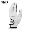 Golf Gloves For Men 10 Pcs Worn On Left Hand  Leather Non Slip Breathable Durable White Golf Branded Gloves Wholesale 4