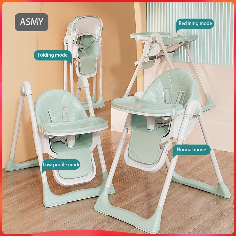 Children's dining chair/Multifunctional folding dining chair/infant adjustable height dining chair 1