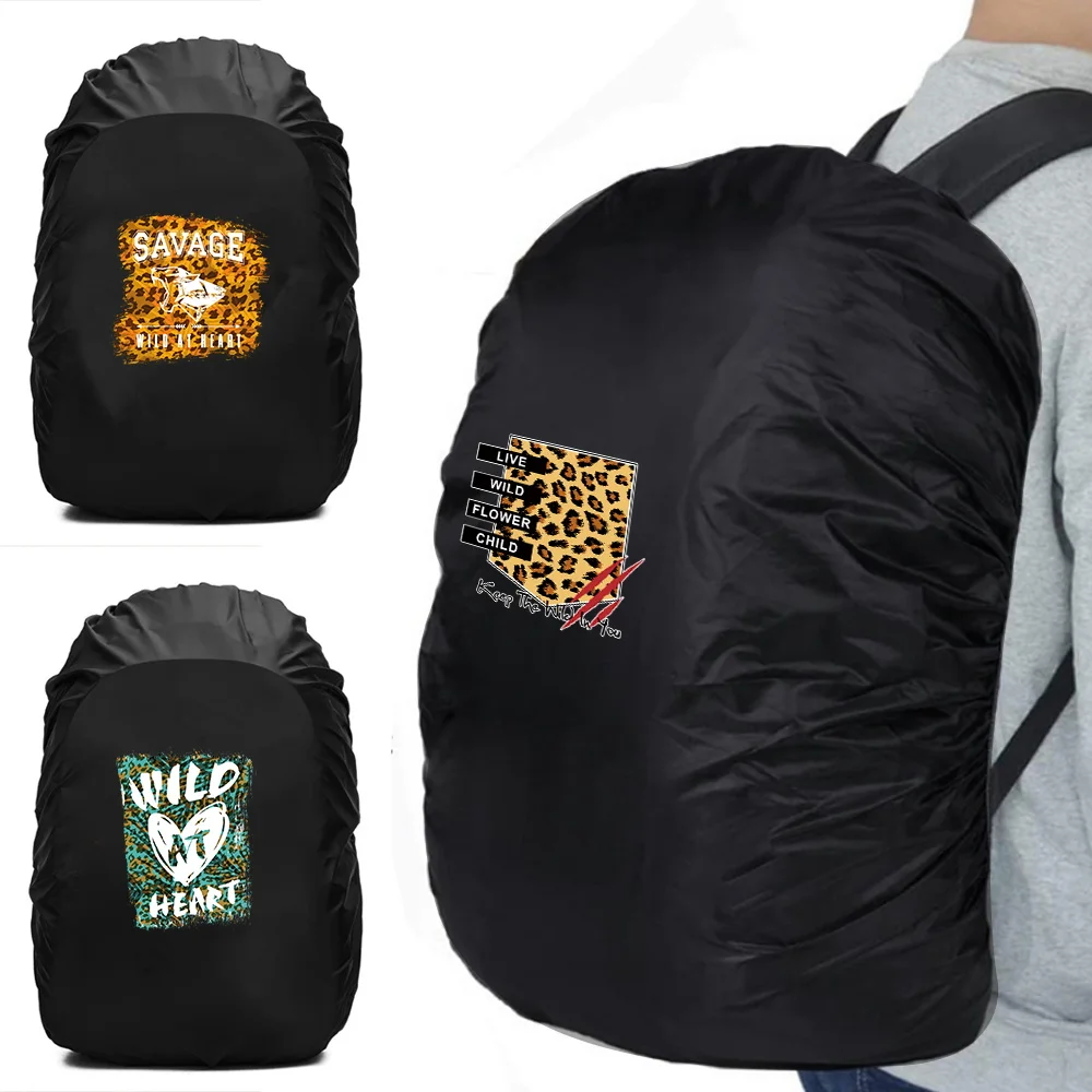 

20-70L Backpack RainCover Dustproof Cover Climbing Bag Sun-Protect Cover Outdoor Waterproof RainCover for Back Pack Wild Pattern