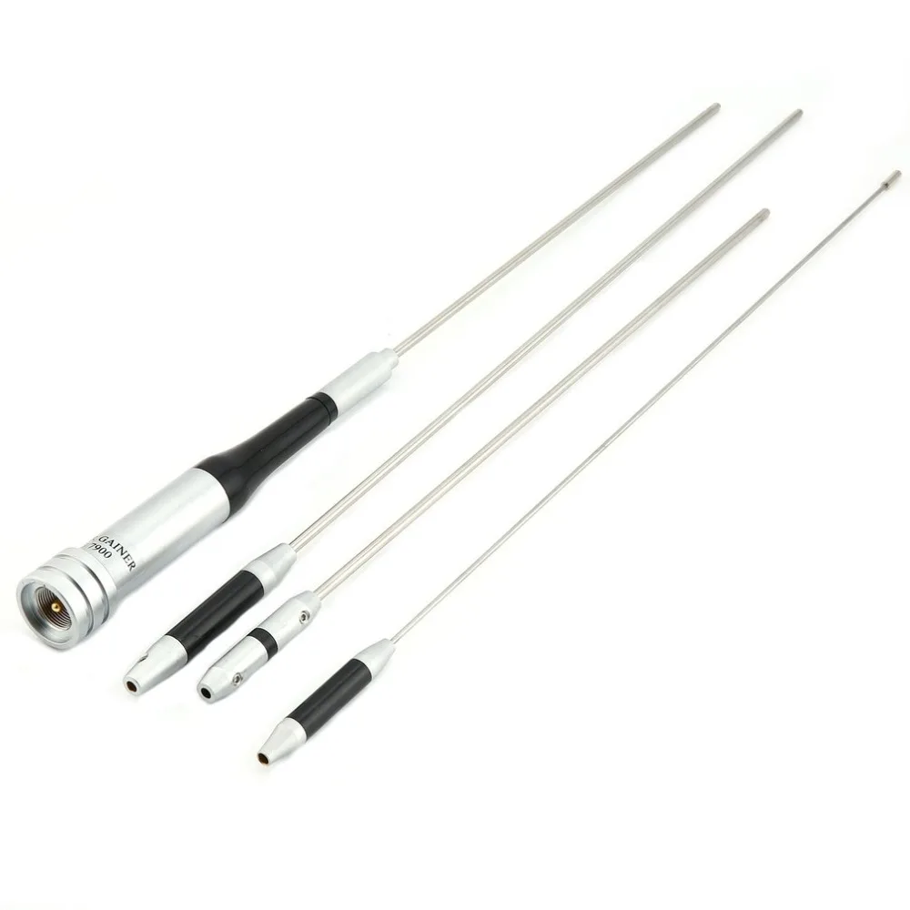 144/430Mhz SG7900 모바일 안테나 U/V 듀얼 밴드 안테나 SG-7900 높은 DBI 자동차 라디오 안테나 강력한 신호 베이스 안테나 