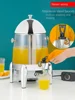 220V Juice Ding Transparent Commercial Insulation Bucket Electric Heating Juice Bucket Beverage Machine Coffee Ding 2