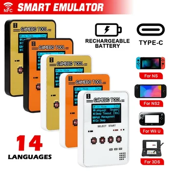 NUOVO Emulatore NFC Smart per Pixl.Js, Accessorio Emulatore NFC OLED HD per Switch/Switch2 3DS Wii U IC/NTAG