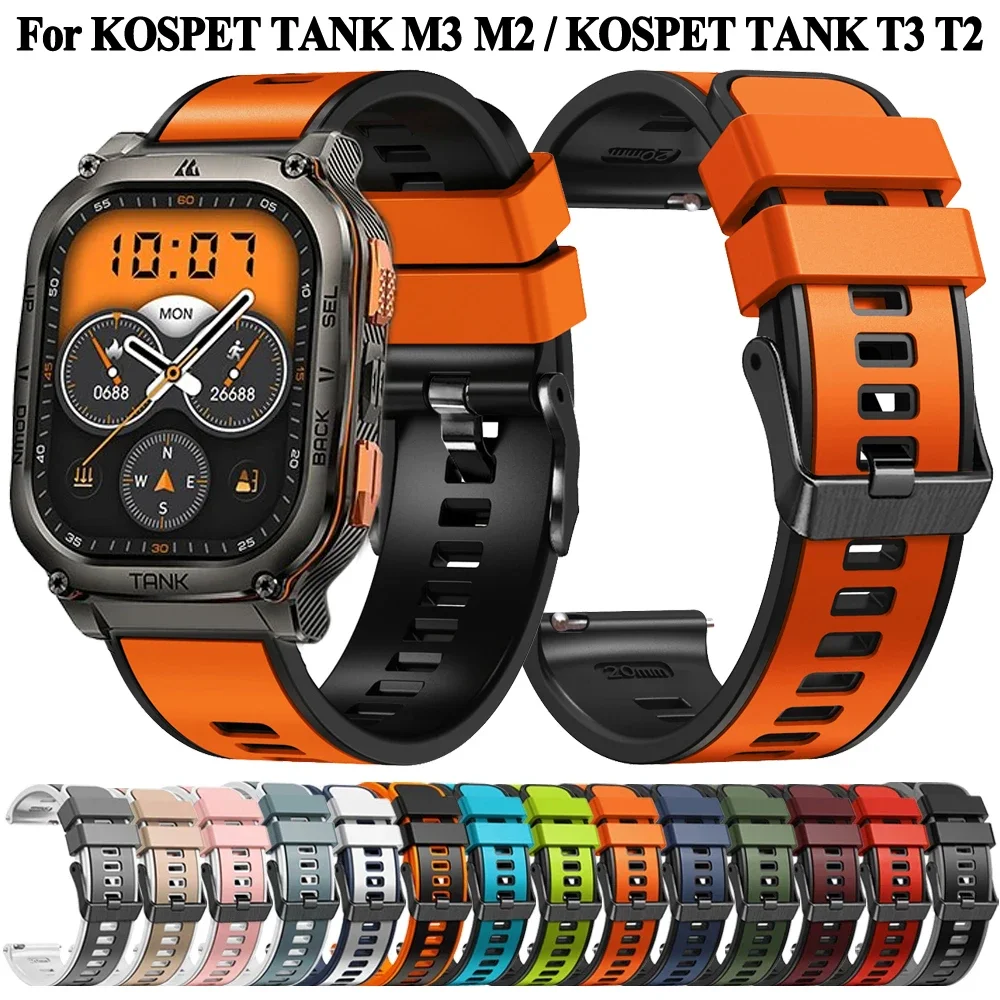 Smartwatch Sports Silicone Strap: Durable Wristband Bracelet