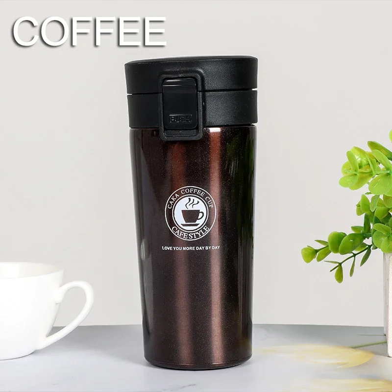 Stainless Steel Vacuum Flask - كوب حراري حافظ للحر...