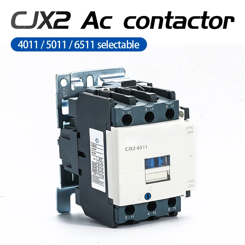 LC1D4011/5011/6511 CJX2 Контактор переменного тока 220 В 380 в 24 в 36 в 110 В катушка переменного тока