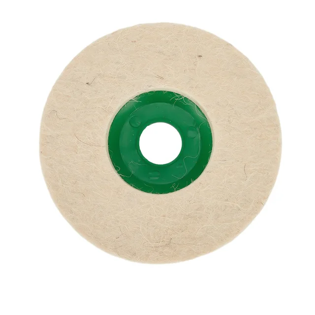 10 Disques De Polissage En Feutre 125 Mm – Pour Meuleuse D'angle