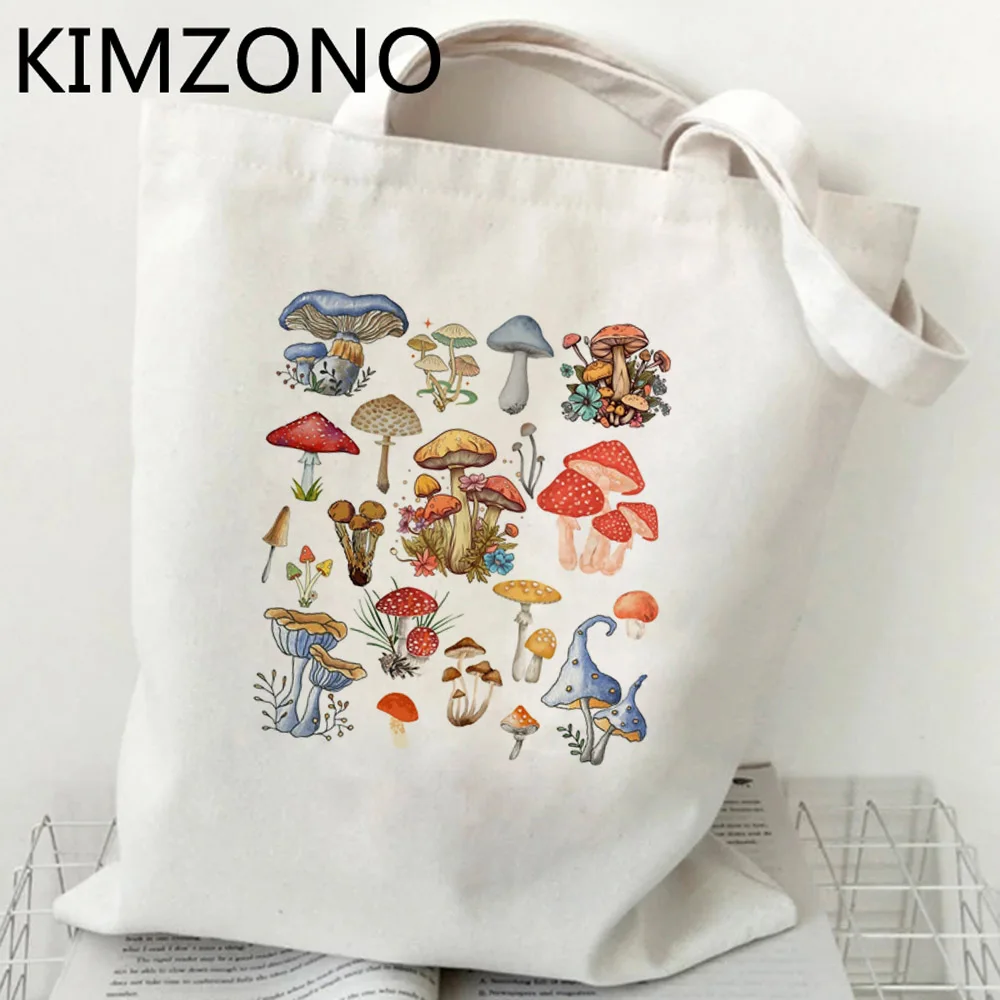 

Goblincore shopping bag cotton bolsas de tela eco jute bag shopper shopping bag shoping ecobag sac cabas foldable sac tissu