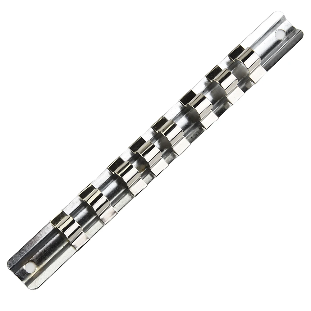 Metall Steckschlüssel Halter Steckdose Lagerung Rack 1/4 "3/8" 1/2 "Steckschlüssel Organizer Werkzeuge Verpackung Für Steckdose Werkzeuge Organizer Fach – Detail 5
