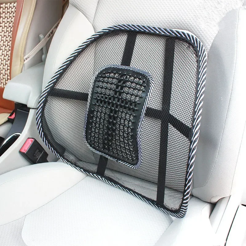 Universal Office Chair Lumbar Back Support Spine Posture Correction Back Pillow Car Cushion for Car Truck Seat 4
