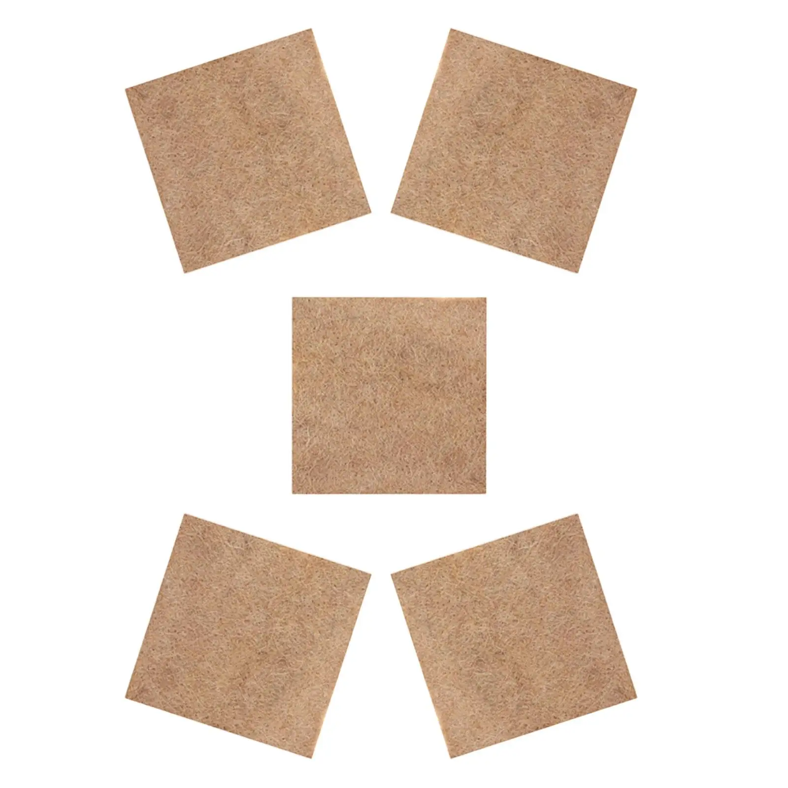 Pack of 5 Eco-Friendly Jute Sprouts Growing Mats