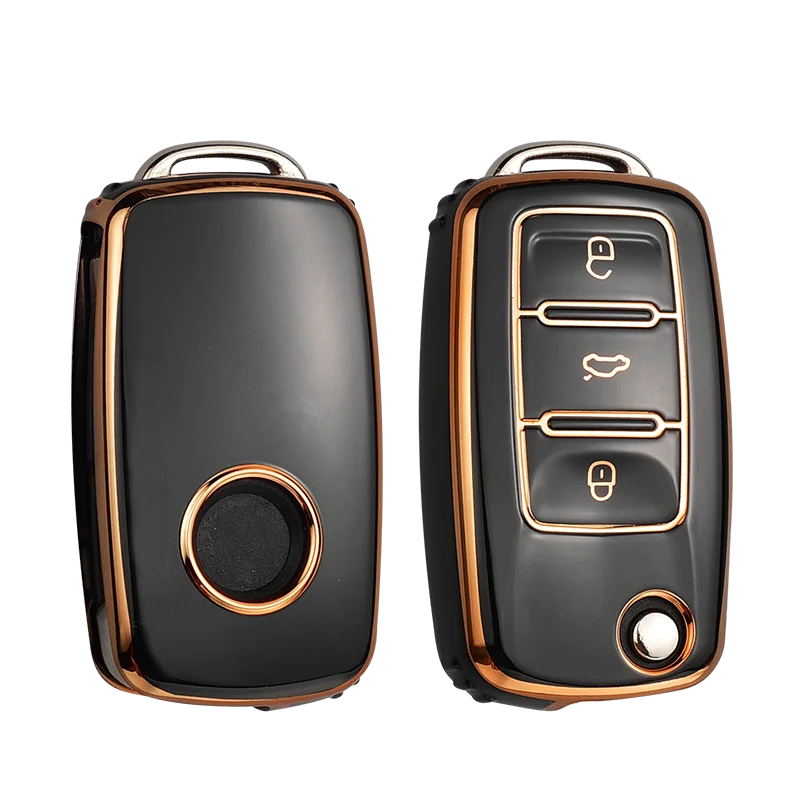 Premium TPU Car Key Case Cover - Sleek and Durable Protection