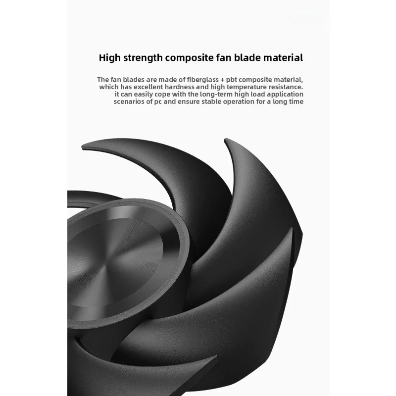 F7X120 ARGB 쿨링 팬 저소음 CPU 컴퓨터 케이스 12cm 빌딩 블록 팬