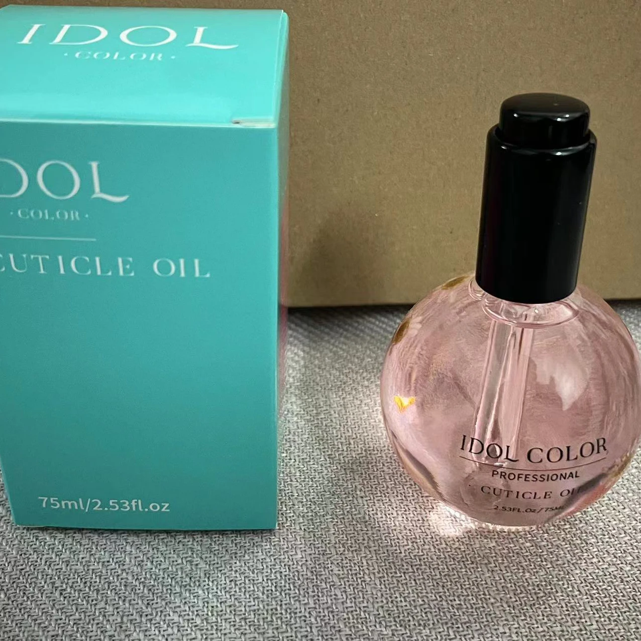 Nourishing Organic Spa Cuticle Oil, 2.56 FL Oz - Revitalizes and Strengthens Nails