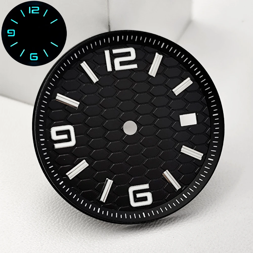 Premium Men's Watch Silver Case with Sapphire Dial and Full-Body Mirror Box