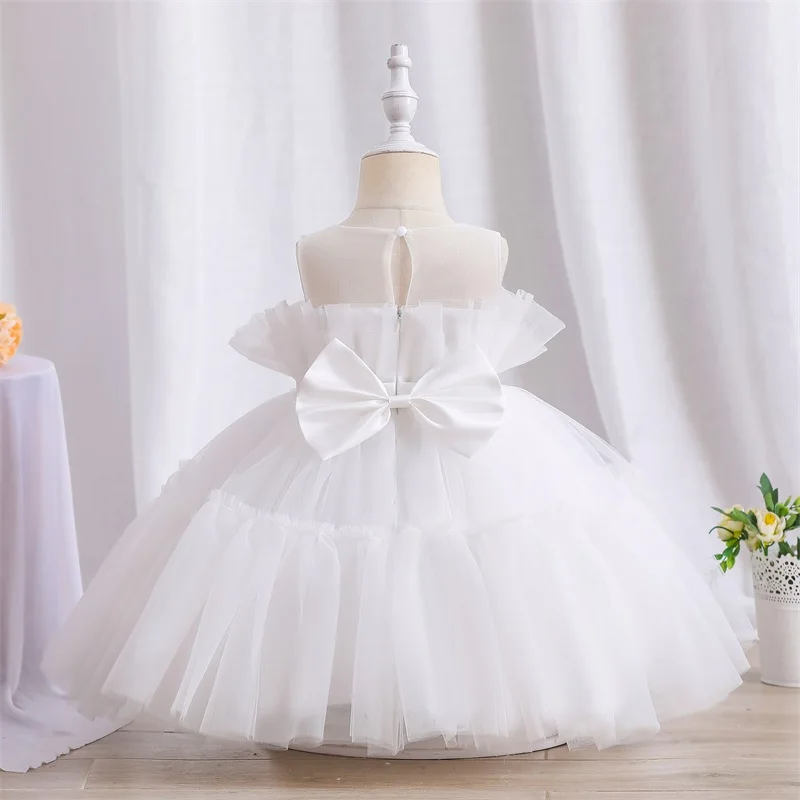Baby Girl Dress Newborn Dress For Girls Kids Wedding Party Dresses 1st Birthday Princess Bridesmaids Infant
