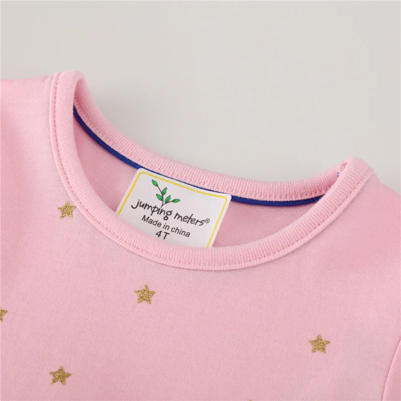 Jumping Meters New Arrival Pink Girls Dresses Bag Print Hot Selling Summer Children's Clothes Short Sleeve Cute Cotton Kid Dress Sd4e8d56127dd42bbb76700477dc02c76o