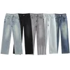 TRF Wide-leg high-waisted jeans ETJ women's classic everything with five pockets washed soft comfortable ultra-long jeans6045022 1