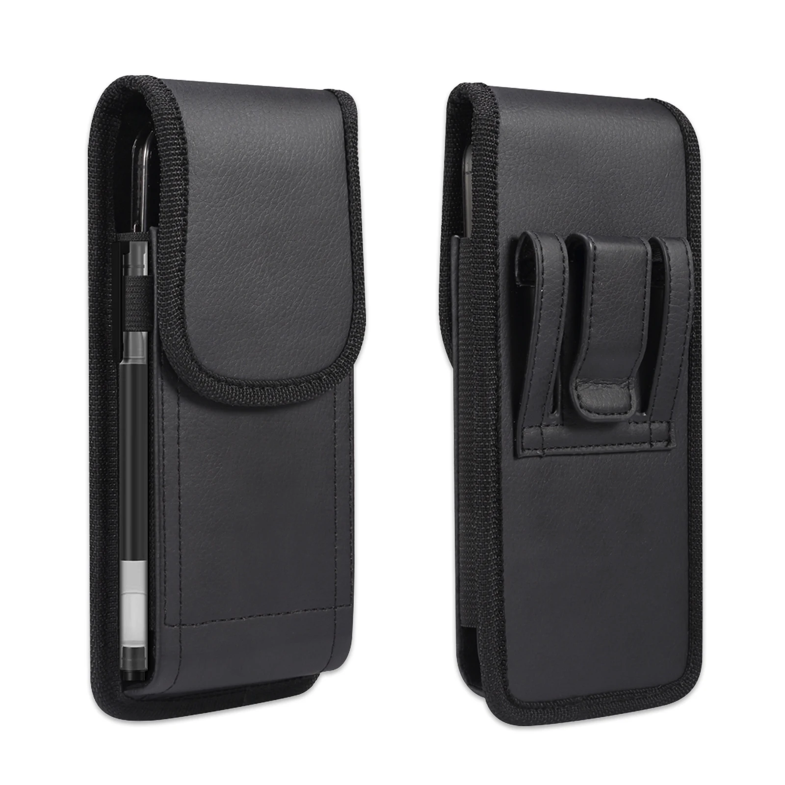 Étui À Clip De Ceinture De Téléphone En Cuir Pour Homme, Support De Sac De Taille, Poudres D'Étui, Xiaomi 11 Lite 13T 12T 11T,Redmi Note 13 12 10 9 Pr
