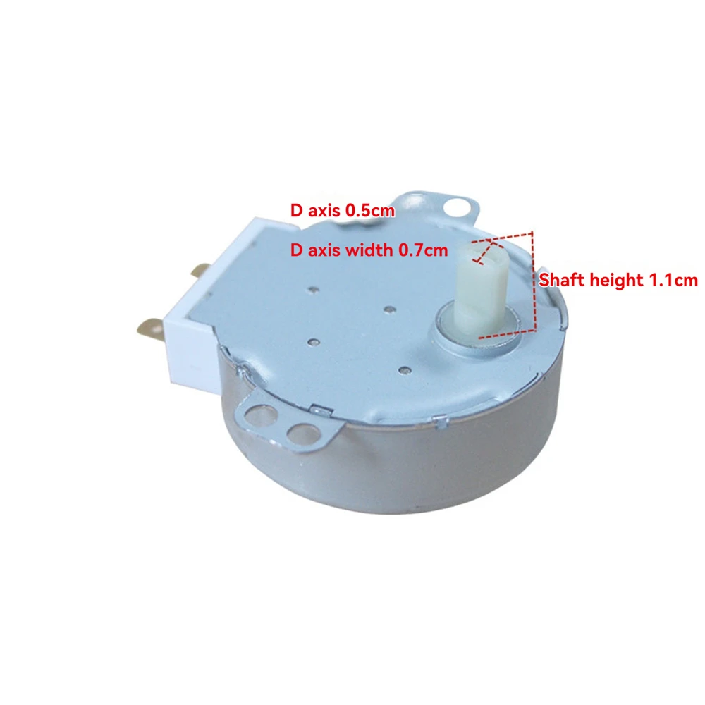 Description Picture 2 of item1PC Brand New Permanent Magnet Synchronous Motor 100V-120V 4/4.8 rpm D-axis Microwave Oven Plate Motor Turntable Motor
