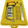 Wood Bow Saw Blades Bowsaw Hacksaw Portable Adjustable Multi-Function Woodworking Hand Hacksaw Detachable Sawing Plastic Rubber 1