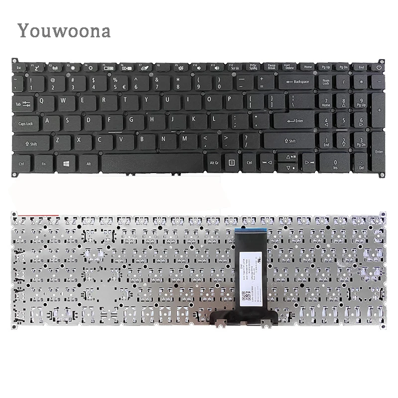 Nuova Tastiera Per Laptop Originale Per Acer Spin 5 Sp515-51/N/Gn Nitro Np515-51
