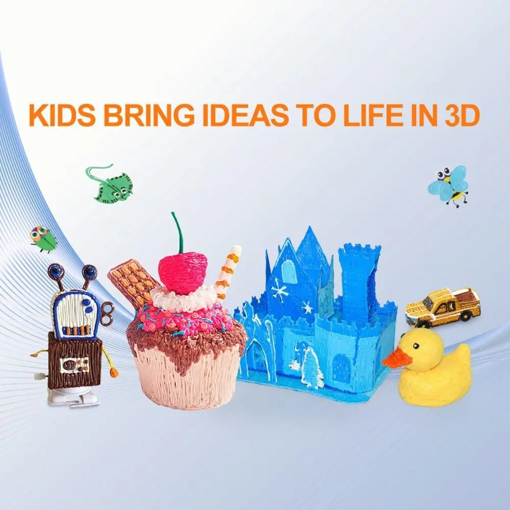 3D 도들러 스타트 펜 액세서리 3D 펜 필라멘트 리필 PCL 22/32 색상 아트 프린터 3D 도들러 펜 리필 2.5mm DIY 선물