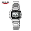 SKMEI 2387 Luxury Fashion Sport Waterproof Electronic Watch Women Digital Watch Girl Stainless Steel Lady Clock 1433 Reloj Mujer