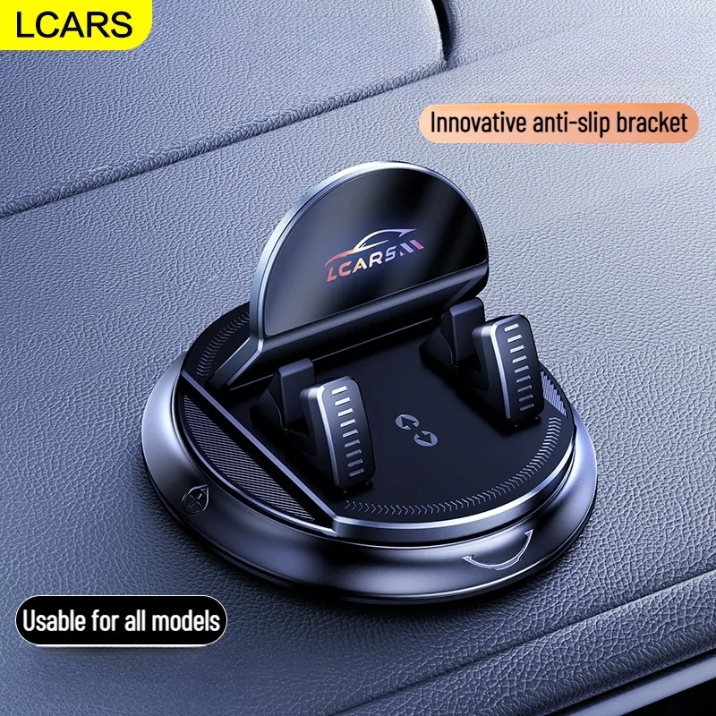 Universal 360° Rotating Mobile Holder for Dashboard and Home Use