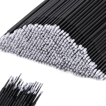 300/2000pcs Cotton Swabs MicroBrush Eyelash Extension Brushes For Makeup Nail Art Individua Applicator Lash Clean Removing Tool 1